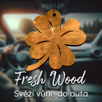 Dřevěná vůně do auta – Fresh Wood