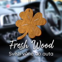 Dřevěná vůně do auta – Fresh Wood