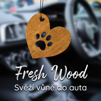 Dřevěná vůně do auta – Fresh Wood Packa