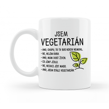 Hrneček Jsem vegetarián
