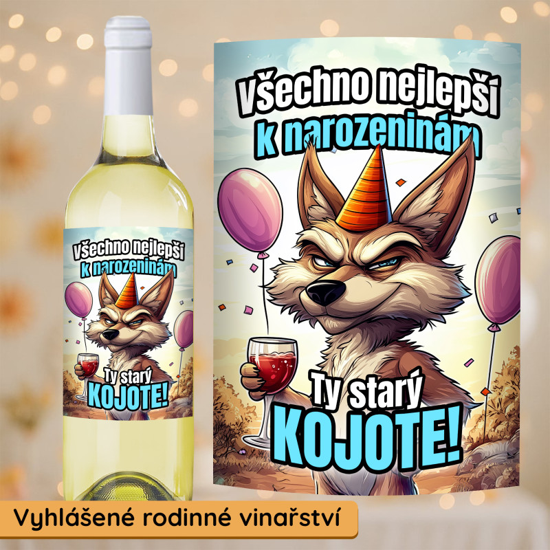 Víno Ty starý kojote