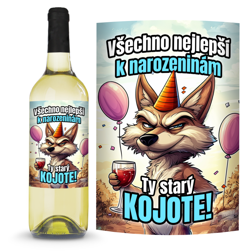 Víno Ty starý kojote