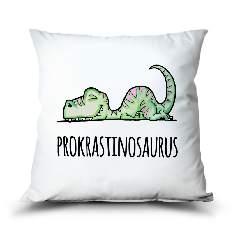 Polštář Prokrastinosaurus